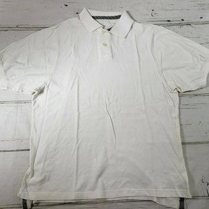 Vintage 90's Luxury Premium 4 Mens 4XL Short Sleeve Distressed Polo Shirt NWOT